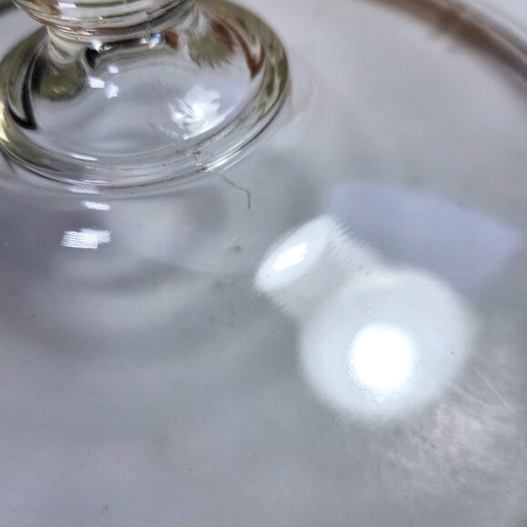 Vintage Pyrex Dish Clear Casserole & Lid 4 C 023 623 Bottom 623 Lid Early Pyrex - Picture 8 of 10